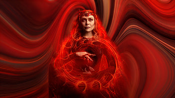 Scarlet Witch Power Universe, scarlet-witch, superheroes, artwork, digital-art, art HD wallpaper