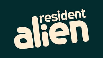 Logo, Resident Alien HD wallpaper