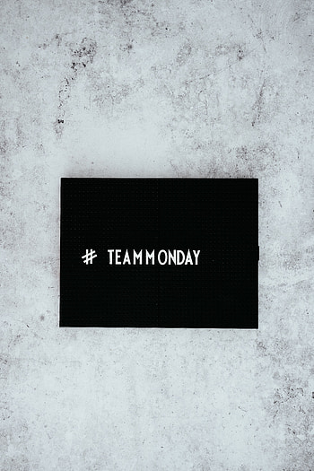 Words, Inscription, Text, Team, Monday, Hashtag HD phone wallpaper