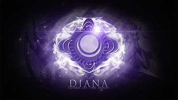 Diana logo icon League of Legends HD wallpaper