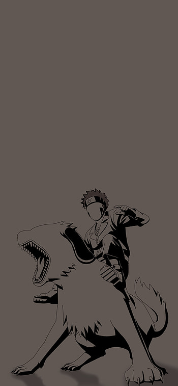 kiba & Akamaru Inuzuka, Anime, Naruto HD phone wallpaper