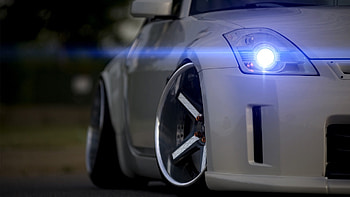 Nissan 350Z, background, Japanese sports car, Aggressive styling HD wallpaper