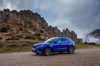Blue, Jaguar E-Pace HD wallpaper