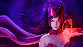 The Scarlet Witch Power, wanda-vision, vision, scarlet-witch, tv-shows, artstation HD wallpaper
