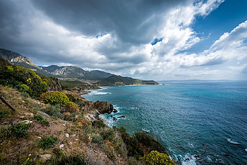Sea in Italy, italy, ocean, lake, Sea HD wallpaper