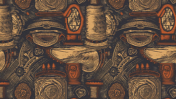 background of random western items, western, old HD wallpaper