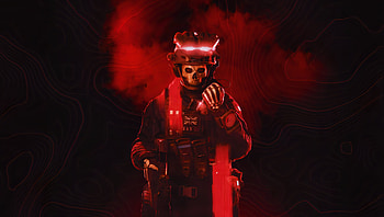 Ghost MWII Red Vibes, Simon 