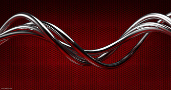 3D, Rotation, Spiral, Honeycomb, Iron HD wallpaper