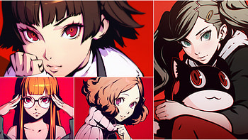 Persona 5 Girls HD wallpaper