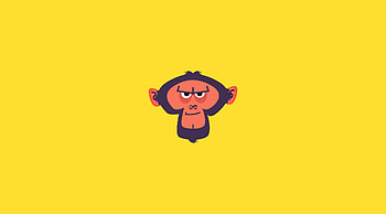 Vector, Muzzle, Monkey, Animal HD wallpaper