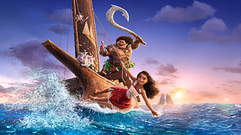 Moana 2 Adventure: Stunning Fantasy, Moana 2 HD wallpaper