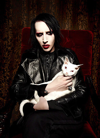 graphy by Nela Knig, Marilyn Manson shoot, Artistic portrayal, Captivating visuals HD phone wallpaper