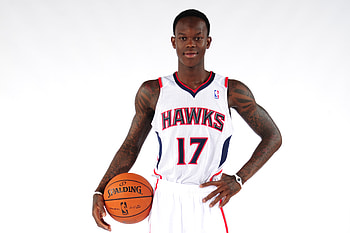 of Dennis Schröder - Atlanta Hawks Basketball Star, Sports, basketball, NBA, Atlanta Hawks, Dennis Schröder HD wallpaper