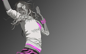 Zumba sports, Dance , Vibrant background, Energetic movements HD wallpaper