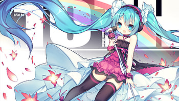 Hatsune Miku, Anime, Vocaloid HD wallpaper