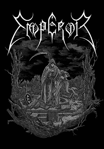 Emperor. Merch design. Førtifem art. Black metal art, Metal band logos, Metal music bands HD phone wallpaper