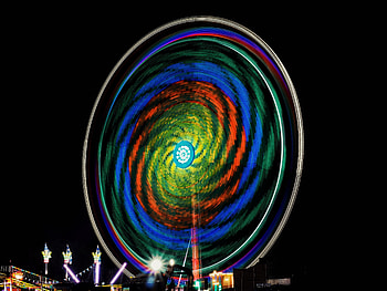 Miscellanea, Miscellaneous, Multicolored, Motley, Rotation, Wheel HD wallpaper