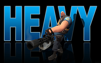 HEAVY, valve, tf2, orange box, team fortress 2 HD wallpaper