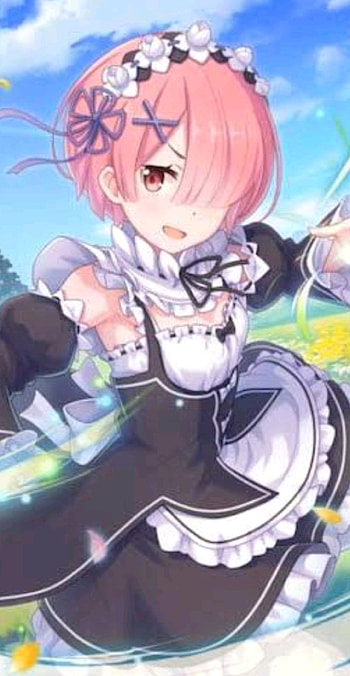 Re zero Ram, ramu, anime girl, best girl, ram rezero, waify, rezero, girl, re zero, ラム, anime cute girl, rezero ram, best anime waifu, best waifu girl, best re zero waifu, best waifu HD phone wallpaper