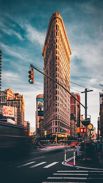 Flatiron Building, New York HD phone wallpaper