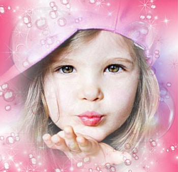 A Big Kiss For All My Friends, sweet, kiss, friendship, girl, people HD wallpaper