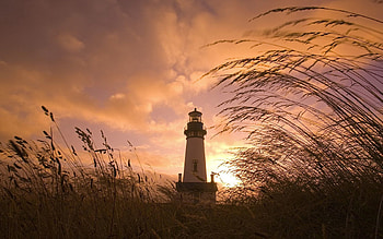 Nature, Sky, Clouds, Color, Colors, Ears, Lighthouse, Spikes HD wallpaper