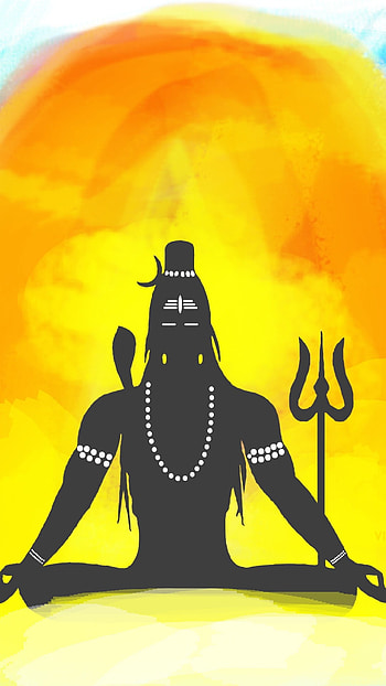 Sivan , Painting, Lord Shiva HD phone wallpaper