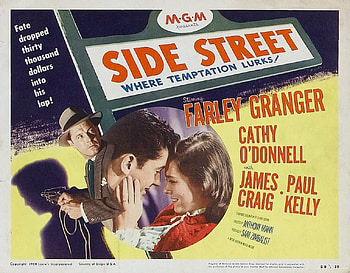 Classic Movies - Side Street (1950), Golden Era Of Hollywood, Farley Granger, Side Street Movie, Classic Movies HD wallpaper