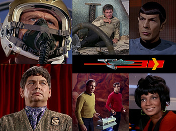 Star Trek: The Original Series, Uhura, Spock, Star Trek, Kirk, Original Star Trek HD wallpaper