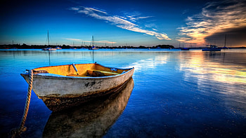 Fishing boat, Angler's paradise, Water adventures, Oceanic bounty HD wallpaper