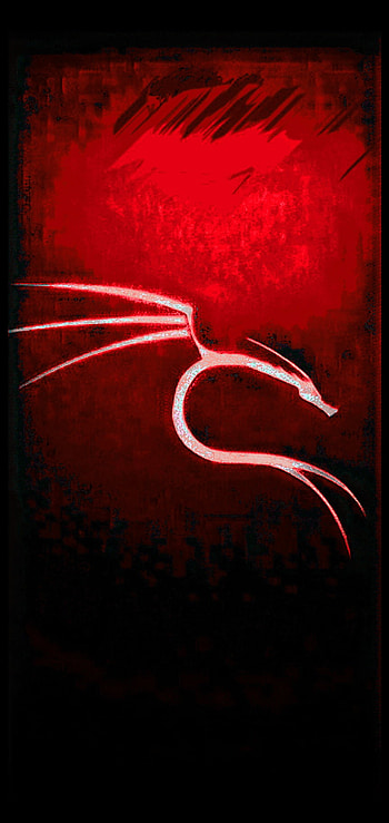 Kali red oil, hacking, hacker, linux, dragon HD phone wallpaper