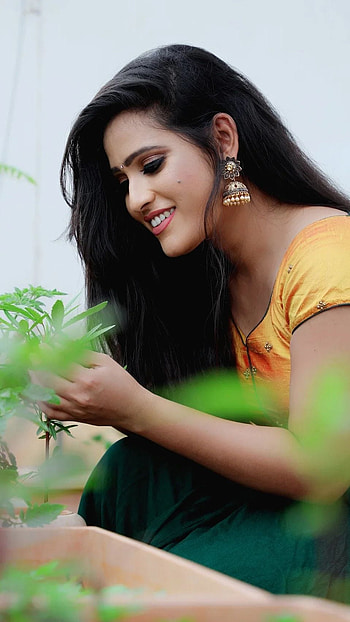 Anusha Parda, telugu actress, model HD phone wallpaper