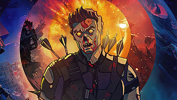 Hawkeye Zombie, What If...? HD wallpaper