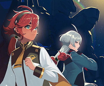 Miorine Rembran & Suletta Mercury, Suletta Mercury, Miorine Rembran, Anime, Mobile Suit Gundam: The Witch from Mercury HD wallpaper