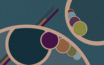 Abstract, Background, Circles, Lines HD wallpaper