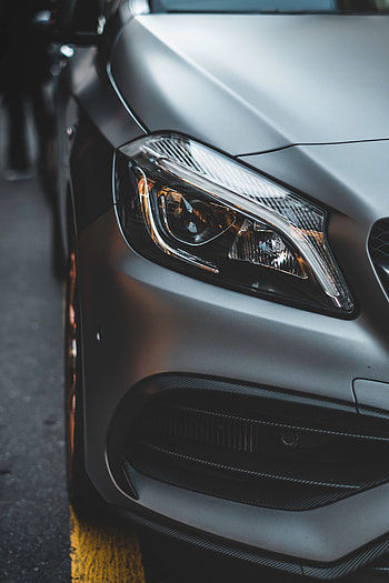 Cars, Car, Machine, Grey, Headlight HD phone wallpaper
