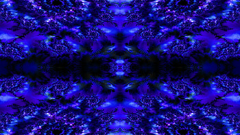 Trippy Psychedelic Fractal, trippy, psychedelic, aesthetic, blue, Abstract, fractal, abstract blue HD wallpaper