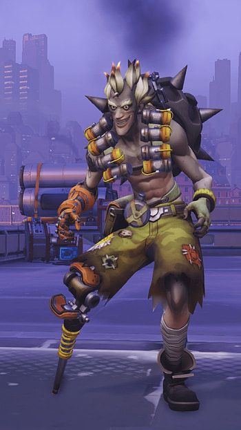 Junkrat, Overwatch , quality HD phone wallpaper