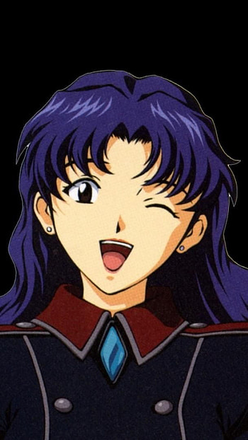 Neon misato, anime HD phone wallpaper