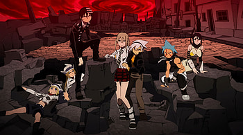 Soul Eater - Maka / Soul Evans / Death the Kid / Blackstar, Anime, Maka Albarn HD wallpaper