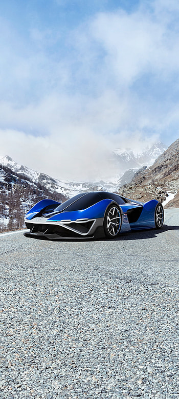 hypercar, vehicle, Alpine A4810 HD phone wallpaper