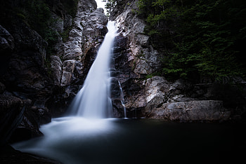 Nature, Water, Stones, Rocks, Waterfall, Flow, Stream HD wallpaper