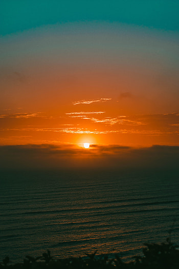 Sunset, sky, Peru HD phone wallpaper