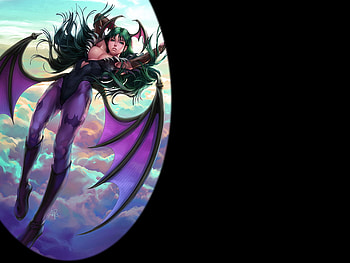 Morrigan, comic, fantasy, female HD wallpaper