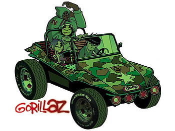 Gorillaz, music, hot, band, neverlame HD wallpaper