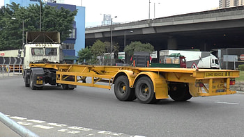 long vehicle, long, truck, vehicle, trailer HD wallpaper