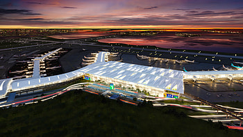 John F. Kennedy International Airport, Airport improvement plans, New York transportation, Travel convenience HD wallpaper
