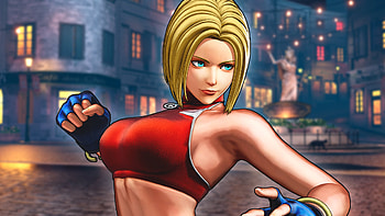 Blue Mary The King of Fighters XV HD wallpaper