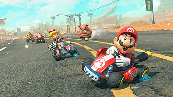 Mario Kart World Ultra - High-Speed Racing Action, video game, Mario Kart world HD wallpaper