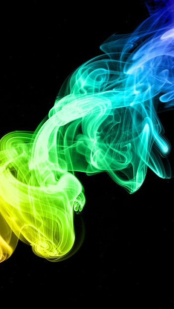 Smoke, Yellow HD phone wallpaper